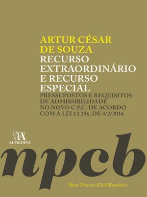 cover image of Recurso Extraordinário e Recurso Especial
